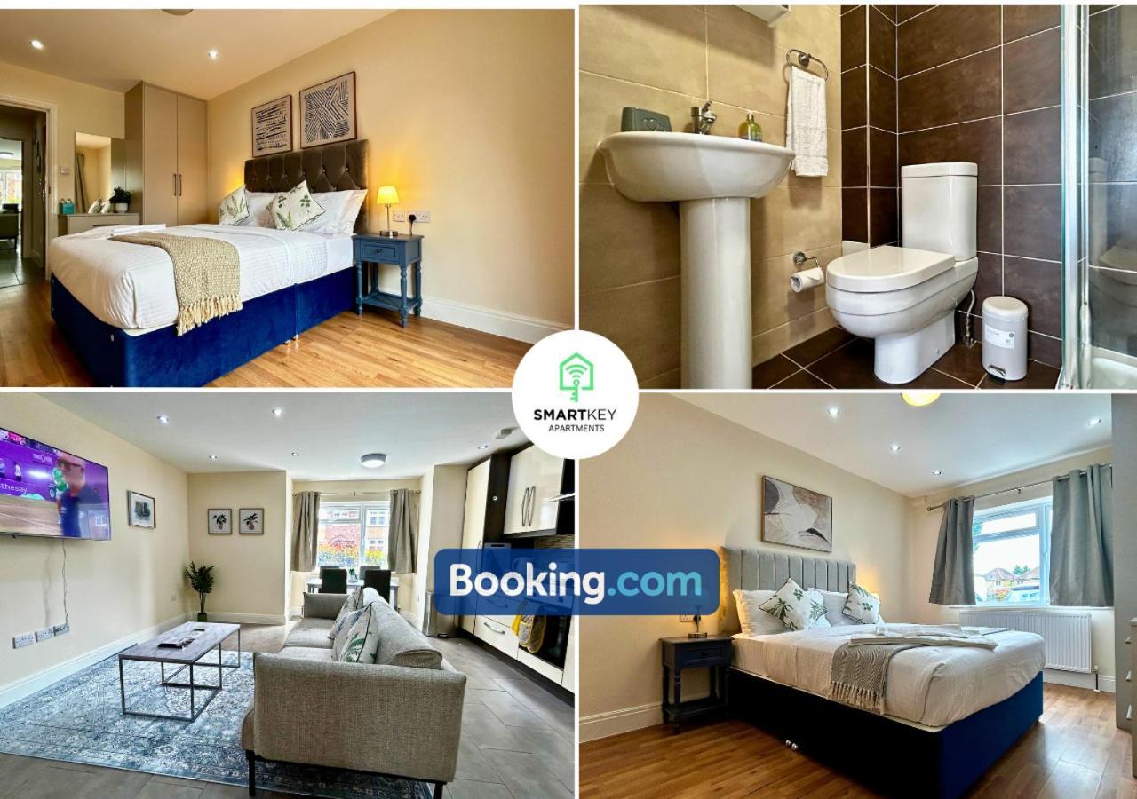 Modern 2 Bed 2 Bath Apartment Free Parking Watford  Dış mekan fotoğraf